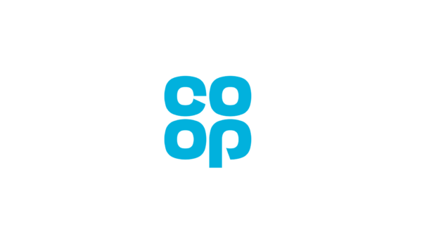Image shows the co-op logo in blue against a white background